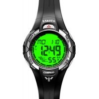 Dakota Watches Oversized Digital Compass Watch