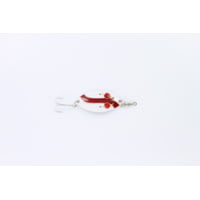 Dardevle Red Eye Spinning Wiggler Spoon, 2in, 1/4oz