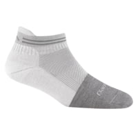 Darn Tough Steely No Show Tab Lightweight Socks w/ Full Cushion Toe Box - Women's