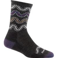 Darn Tough Wandering Stripe Micro Crew Light Cushion Sock - Women's