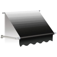 DOMETIC 85604NR.0360-B W/A Dlx+ 36" Linen Fade Onyx Polar