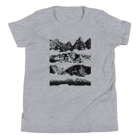 Milk X Whiskey Mountain Lines T-Shirt - Youth
