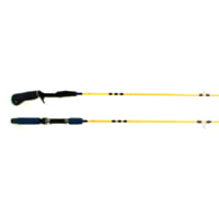 Eagle Claw Brave Eagle Spincast Rod, 1 Piece, Medium 1/4-5/8oz Lures, 4lb - 15lb, 2 Guides + Tip