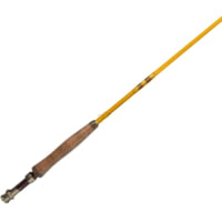 Eagle Claw Fl300-6'6 Featherlight Fly Rod, 2 Piece, Slow, 8 Guides + Tip, 4-5 Parab