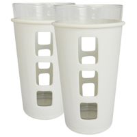 Eco Vessel Vibe Glass Pint w/Silicone Sleeve