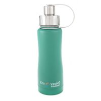 Eco Vessel Boulder Triple Insulated Stainless Steel Bottle-Matte Green-17 oz