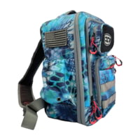 EGO Fishing Kryptek Tackle Box Sling Pack w/ 3 3700 Tackle Trays