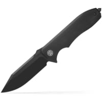 EIKONIC Knife Company VA9BB Validus 3.78&quot; Folding Drop Point Plain Black PVD M3