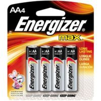 Energizer Max Alkaline AA Batteries 1.5 Volt