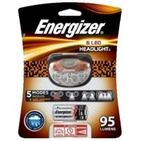 Energizer 3 AAA Head Beam Multi Function 6 LED Headlight w/ Batteries - 95 Lumens