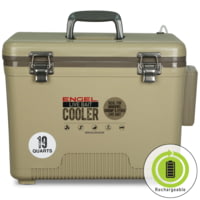 Engel 19Qt Live bait Pro Cooler with AP3 Rechargeable Aerator &amp; Stainless Hardware 8021BD67