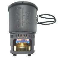 Esbit Alcohol Burner, with 985ml Pot, Heat Exchanger