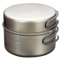 Evernew Titanium Non-Stick Pot Set