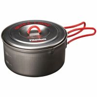 Evernew Titanium Ultralight Pot -Red-