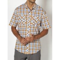 ExOfficio Jenever Midi Plaid Short-Sleeve Shirt - Men's