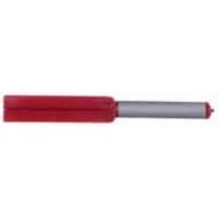 EZE-LAP Fine 600 Sharpener Oval Shaft w/ Red Handle