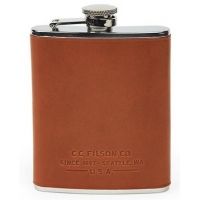 Filson Leather Wrapped Flask