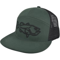 Filthy Anglers Filthy Bass 7 Panel Trucker Camp Hat