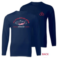 Filthy Anglers Patriotic Long Sleeve Fishing Shirt