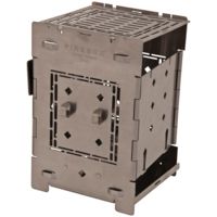 Firebox "folding Stove 5"" Stainless Steel"
