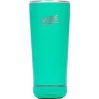 Fireside Outdoor Vibe Tumbler With Water-Resistant Bluetooth Speaker, 18 oz