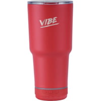 Fireside Outdoor Vibe Tumbler with/ Water-Resistant Bluetooth Speaker, 28 oz
