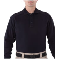 First Tactical Mens Cotton Long Sleeve Polo