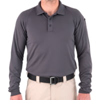 First Tactical Men's Performance Long Sleeve Polo T-Shirt