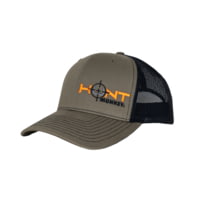 Fish Monkey Hunt Left Panel Embroidery Hat