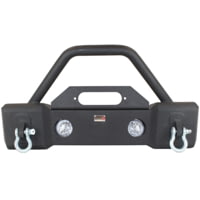 Fishbone Offroad Fishbone Front Stubby Winch Bumper w/Tube Guard