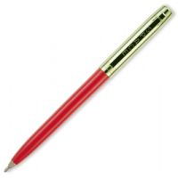 Fisher Space Pen Brass Lacquered Cap Plastic Barrel Pen, Carded