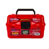 flambeau ike soft sided tackle box bag from Flambeaus patented ZeRust polymer emits a harmless "IKE" Multiloader