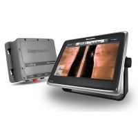 Raymarine MFD Sonar Accessories And Transducers CP200 Chirp Sidevision Module With CPT-200 Transom Mount