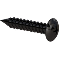 Flow-Rite Stainless Steel Truss Head Oxide Actuator Screw - #6-32 x 3/4"