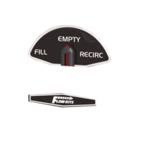 Flow-Rite System 4 Actuator Fill/EMPTy/Recirc - Replacement Decal