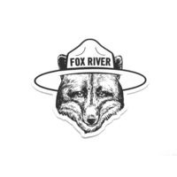 Fox River Wisaka The Fox Sticker