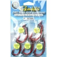 Gamakatsu EWG Worm Hook Assortment
