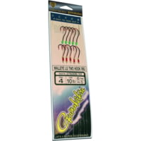 Gamakatsu Walleye LG Two Hook Rig, Needle Point Wide Gap, Light Wire, Octopus