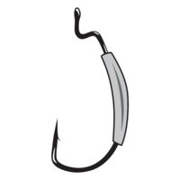 Gamakatsu Weighted Superline Ewg 5/0-1/8, 5 Hks P/P 74415-1/8