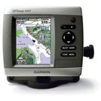 Garmin GPSMAP 440 w/Int GPS ant., worldwide satellite imagery, built-in BlueChart g2 for US coastal, g2 Vision compatible GPS Fishfinders 010-00515-40