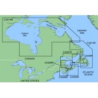 Garmin On The Water GPS Cartography BlueChart: Canada East Map