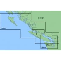 Garmin On The Water GPS Cartography BlueChart: Canada West Large Map
