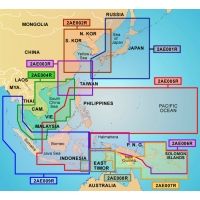 Garmin On The Water GPS Cartography BlueChart g2: Asia East Map