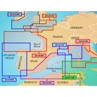Garmin On The Water GPS Cartography BlueChart g2: Europe South Atlantic Coast Regular Map