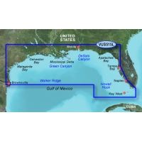 Garmin On The Water GPS Cartography BlueChart g2 Vision: Gulf of Mexico Large Map 010-C0744-00
