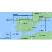 Garmin On The Water GPS Cartography BlueChart: Western Mediterranean Small Map