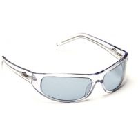 Gatorz Illusion Sunglasses, Crystal Frame, Blue Lens 209-F13-L8