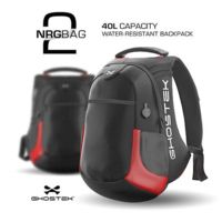 GHOSTEK NRG 2 Backpack w/ 16,000MAH Battery, Red