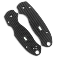 Glow Rhino Spyderco Paramilitary 3 Black G-10 Scales - Green Tritium CCE38EBA