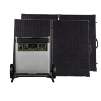 Goal Zero Yeti 6000X 120V Portable Power Station w/ 2x Boulder 200 Briefcase Solar Panels &amp; APP Extension Cable Kit